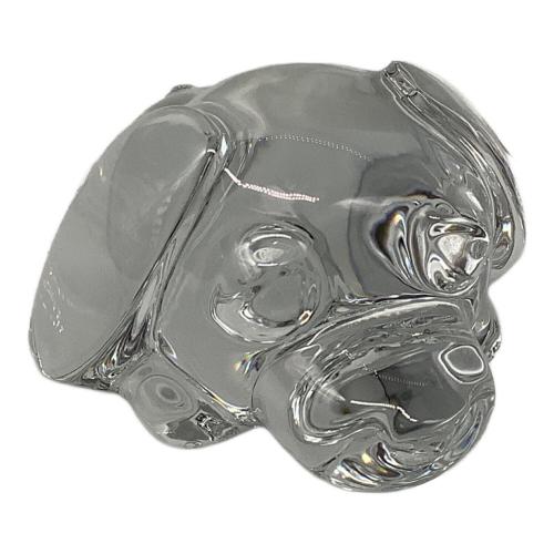 Baccarat (バカラ) オブジェ お茶犬 箱付