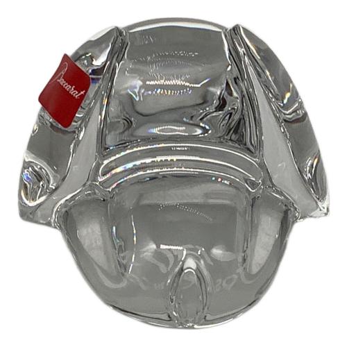 Baccarat (バカラ) オブジェ お茶犬 箱付