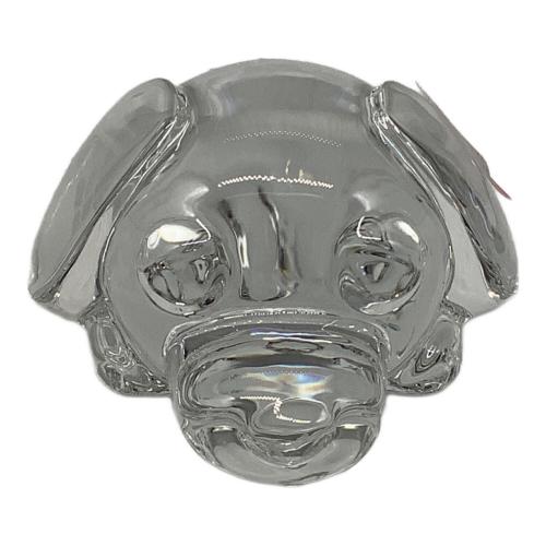 Baccarat (バカラ) オブジェ お茶犬 箱付