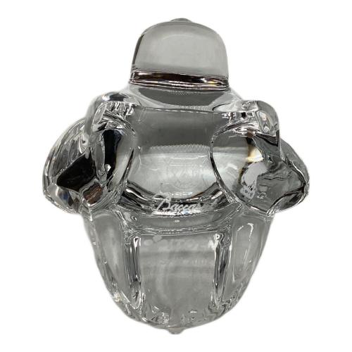 Baccarat (バカラ) オブジェ お茶犬 箱付