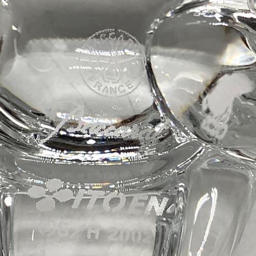 Baccarat (バカラ) オブジェ お茶犬 箱付