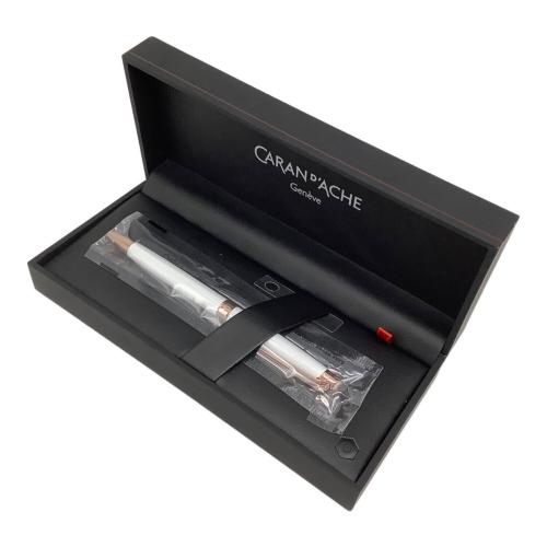 CARAN d'ACHE (カランダッシュ) ボールペン 4781-001 レマン スリム ホワイト・ローズゴールド