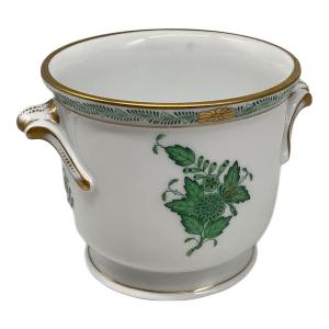 Herend (ヘレンド) キャシュポット アポニーグリーン