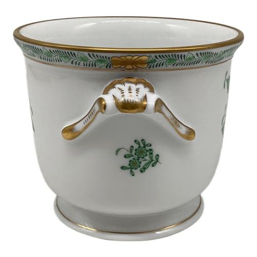 Herend (ヘレンド) キャシュポット アポニーグリーン