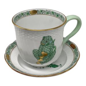 Herend (ヘレンド) カップ&ソーサー アポニーグリーン