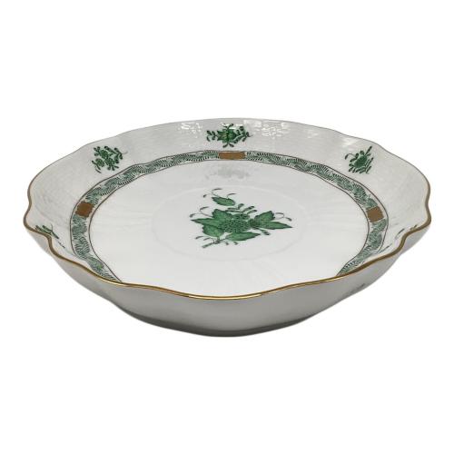 Herend (ヘレンド) オーバルプレート アポニーグリーン