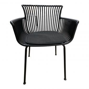 LaForma (ラフォーマ) ガーデンチェア ブラック