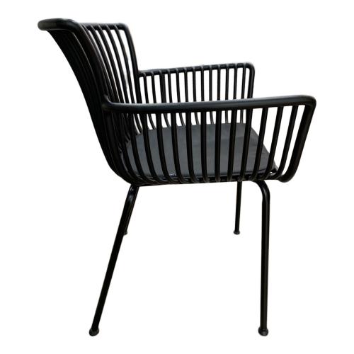LaForma (ラフォーマ) ガーデンチェア ブラック