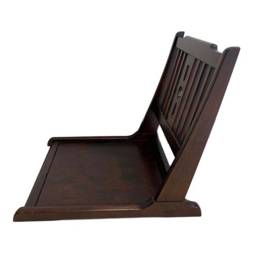 北海道民芸家具 (ホッカイドウミンゲイカグ) 座椅子 ブラウン