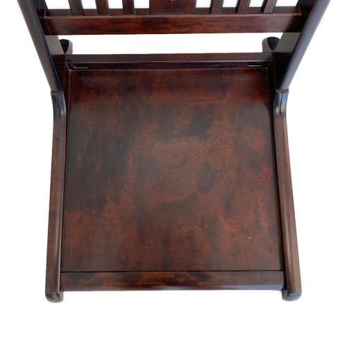 北海道民芸家具 (ホッカイドウミンゲイカグ) 座椅子 ブラウン