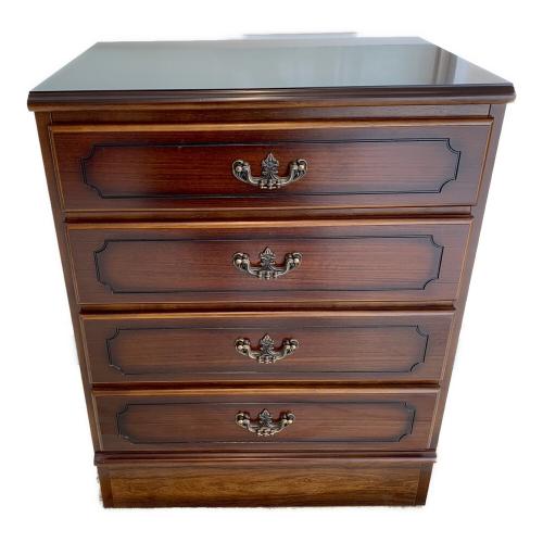 karimoku (カリモク) ローチェスト QC1904 ブラウン コロニアル