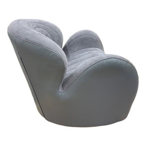 STYLE (スタイル) 1人掛けソファー Style Sofa WL (One-Seater)　専用オットマン付 グレー