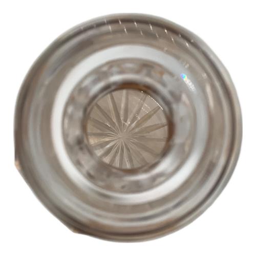 ガラス食器 オレンジ/花柄/38 デキャンタ/ショットグラス×2