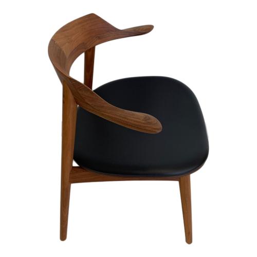 kitani (キタニ) アームチェアー IE-01 ブラウン×ブラック IEダイニングシリーズ