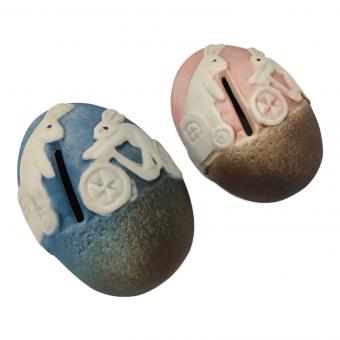 ARABIA (アラビア) 貯金箱 エッグ 2P