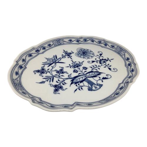 Meissen (マイセン) オーバルプレート ブルーオニオン