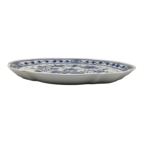 Meissen (マイセン) オーバルプレート ブルーオニオン