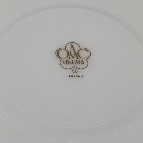 大倉陶園 (オオクラトウエン) カップ&ソーサー ブルーローズ(8011)