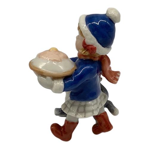 ROYAL COPENHAGEN (ロイヤル・コペンハーゲン) フィギュリン 少女とネコ 262