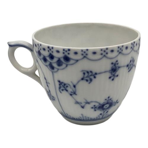 ROYAL COPENHAGEN (ロイヤル・コペンハーゲン) カップ&ソーサー ブルーフルーテッド・ハーフレース