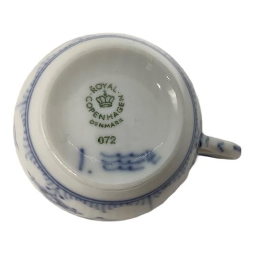 ROYAL COPENHAGEN (ロイヤル・コペンハーゲン) カップ&ソーサー ブルーフルーテッド・ハーフレース