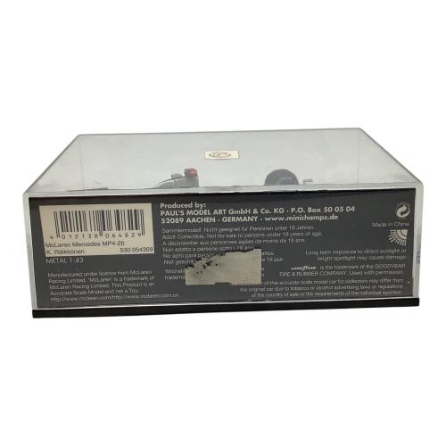 MINICHAMPS (ミニチャンプス) 1/43 マクラーレン ミニカー MP4-20