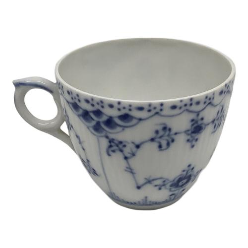ROYAL COPENHAGEN (ロイヤル・コペンハーゲン) カップ&ソーサー ブルーフルーテッド・ハーフレース