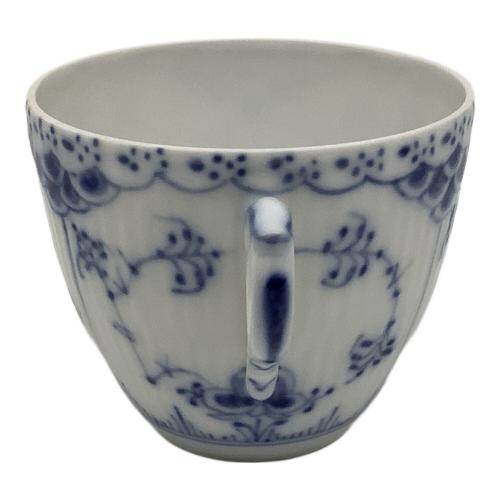 ROYAL COPENHAGEN (ロイヤル・コペンハーゲン) カップ&ソーサー ブルーフルーテッド・ハーフレース