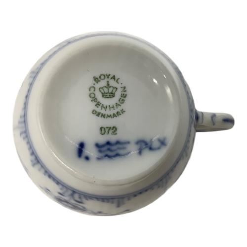 ROYAL COPENHAGEN (ロイヤル・コペンハーゲン) カップ&ソーサー ブルーフルーテッド・ハーフレース