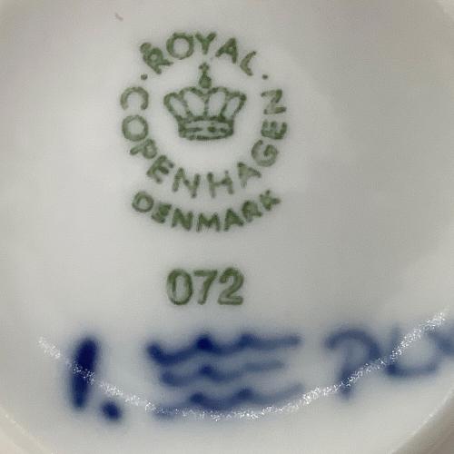 ROYAL COPENHAGEN (ロイヤル・コペンハーゲン) カップ&ソーサー ブルーフルーテッド・ハーフレース