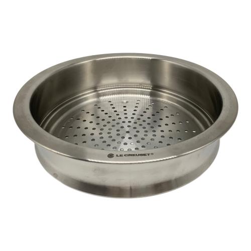 LE CREUSET (ルクルーゼ) 両手鍋 22cm オレンジ