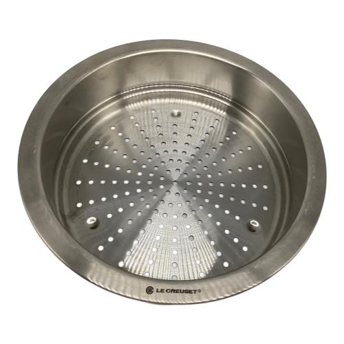 LE CREUSET (ルクルーゼ) 両手鍋 22cm オレンジ