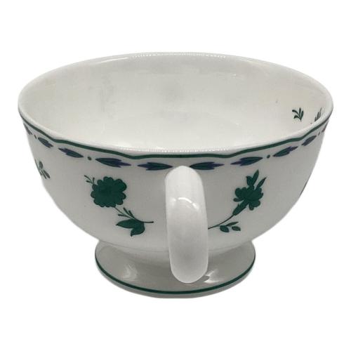 Noritake (ノリタケ) カップ&ソーサー グリーンの野ばら