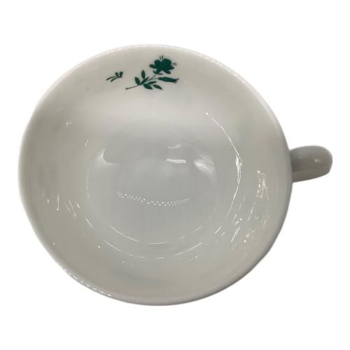 Noritake (ノリタケ) カップ&ソーサー グリーンの野ばら