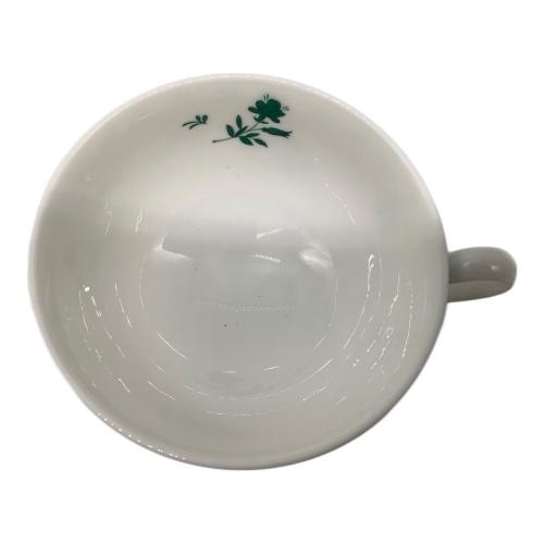 Noritake (ノリタケ) カップ&ソーサー グリーンの野ばら