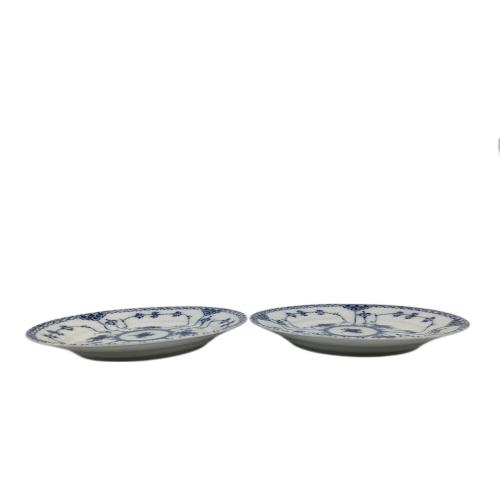 ROYAL COPENHAGEN (ロイヤル・コペンハーゲン) プレート 19cm ブルーフルーテッド・ハーフレース