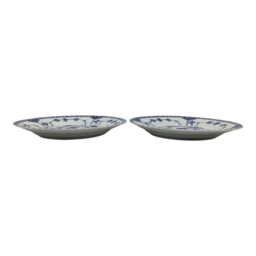 ROYAL COPENHAGEN (ロイヤル・コペンハーゲン) プレート 19cm ブルーフルーテッド・ハーフレース