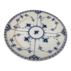 ROYAL COPENHAGEN (ロイヤル・コペンハーゲン) プレート 25cm ブルーフルーテッド・ハーフレース