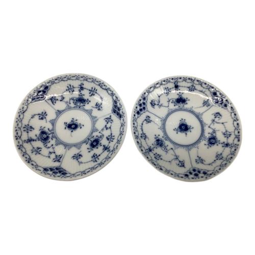 ROYAL COPENHAGEN (ロイヤル・コペンハーゲン) コーヒーカップ&ソーサー ブルーフルーテッド・ハーフレース