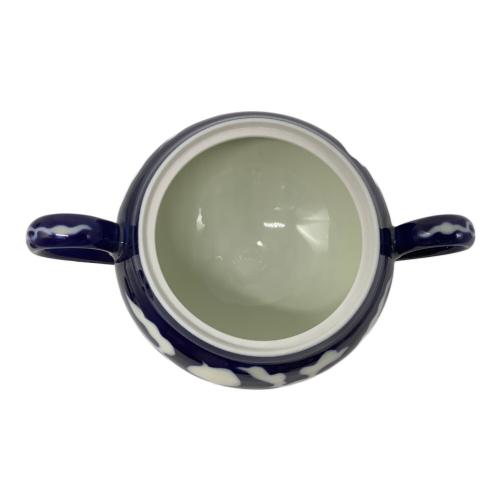 深川製磁 (フカガワセイジ) ティーセット 草花折枝白抜紋