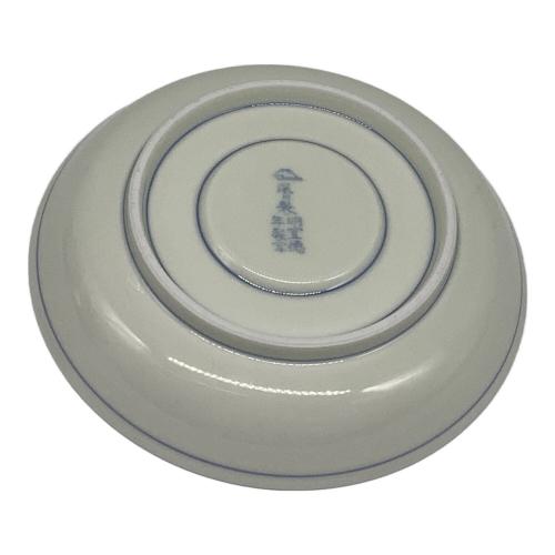 深川製磁 (フカガワセイジ) ティーセット 草花折枝白抜紋