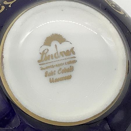 lindner (リンドナー) カップ&ソーサー モースローズ・コバルト