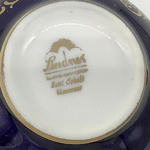 lindner (リンドナー) カップ&ソーサー モースローズ・コバルト