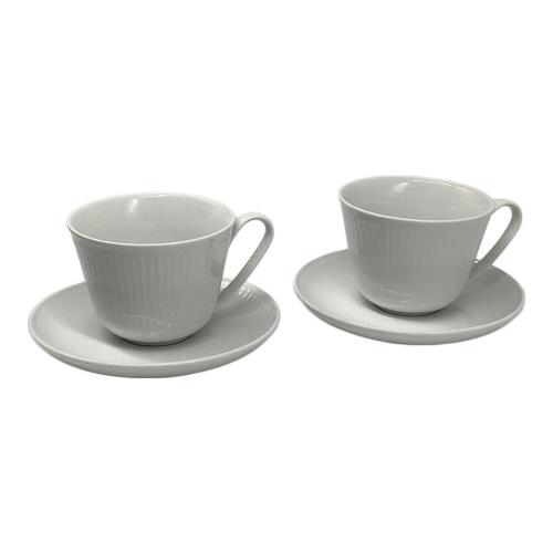 ROYAL COPENHAGEN (ロイヤル・コペンハーゲン) カップ&ソーサー ホワイトフルーテッド