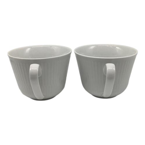 ROYAL COPENHAGEN (ロイヤル・コペンハーゲン) カップ&ソーサー ホワイトフルーテッド