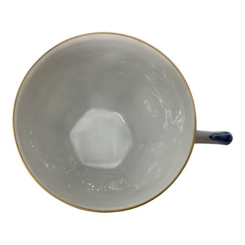 ROYAL COPENHAGEN (ロイヤル・コペンハーゲン) カップ&ソーサー 金彩ブルーフルーテッド・ダブルレース