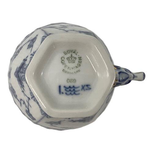 ROYAL COPENHAGEN (ロイヤル・コペンハーゲン) カップ&ソーサー 金彩ブルーフルーテッド・ダブルレース