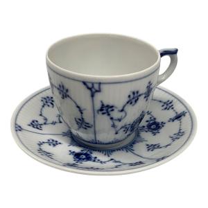 ROYAL COPENHAGEN (ロイヤル・コペンハーゲン) カップ&ソーサー ブルーフルーテッド・プレイン