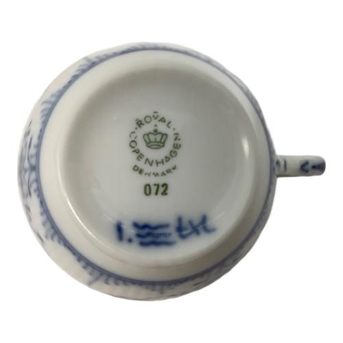 ROYAL COPENHAGEN (ロイヤル・コペンハーゲン) カップ&ソーサー ブルーフルーテッド・プレイン