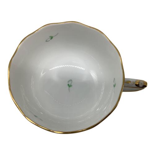 Herend (ヘレンド) カップ&ソーサー アポニーグリーン